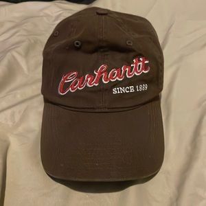 brown carhartt hat